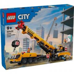 LEGO City - Macara mobila galbena de constructii (60409)