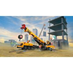LEGO City - Macara mobila galbena de constructii (60409)