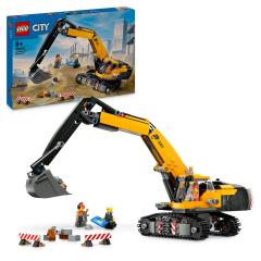 LEGO City - Excavator galben de constructii (60420)