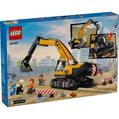 LEGO City - Excavator galben de constructii (60420)