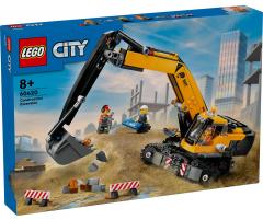 LEGO City - Excavator galben de constructii (60420)