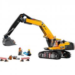 LEGO City - Excavator galben de constructii (60420)