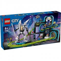 LEGO City - Parc cu roller-coaster - Lumea robotilor (60421)