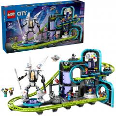 LEGO City - Parc cu roller-coaster - Lumea robotilor (60421)