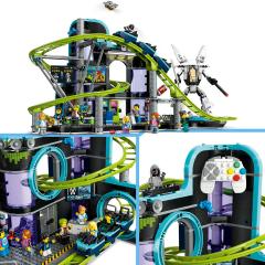 LEGO City - Parc cu roller-coaster - Lumea robotilor (60421)