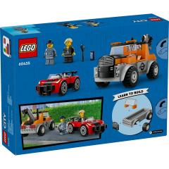 LEGO City - Camioneta de tractare si masina sport (60435)