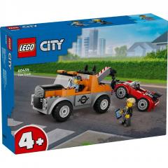 LEGO City - Camioneta de tractare si masina sport (60435)