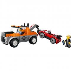 LEGO City - Camioneta de tractare si masina sport (60435)