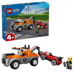 LEGO City - Camioneta de tractare si masina sport (60435)