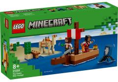 LEGO Minecraft - Calatorie pe corabia de pirati (21259)