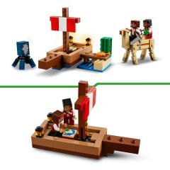 LEGO Minecraft - Calatorie pe corabia de pirati (21259)