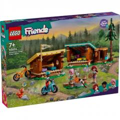 LEGO Friends - Cabane in tabara de aventuri (42624)