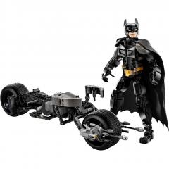 LEGO Batman - Figurina de constructie Batman si motocicleta Bat-Pod (76273)
