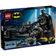 LEGO Batman - Figurina de constructie Batman si motocicleta Bat-Pod (76273)
