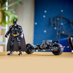 LEGO Batman - Figurina de constructie Batman si motocicleta Bat-Pod (76273)