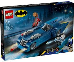 LEGO Batman - Batman cu  Batmobile vs Harley Quinn si Mr. Freeze (76274)