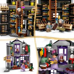 LEGO Harry Potter - Ollivander si magazinul de haine al lui Madam Malkin (76439)