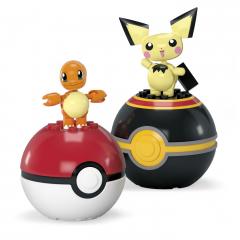 Set 2 figurine - Pokemon - Charmander + Picachu