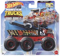 Masina - Hot Wheels Monster Trucks - Bone Shaker