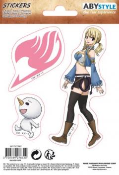 Set stickere - Fairy Tail - Natsu & Lucy