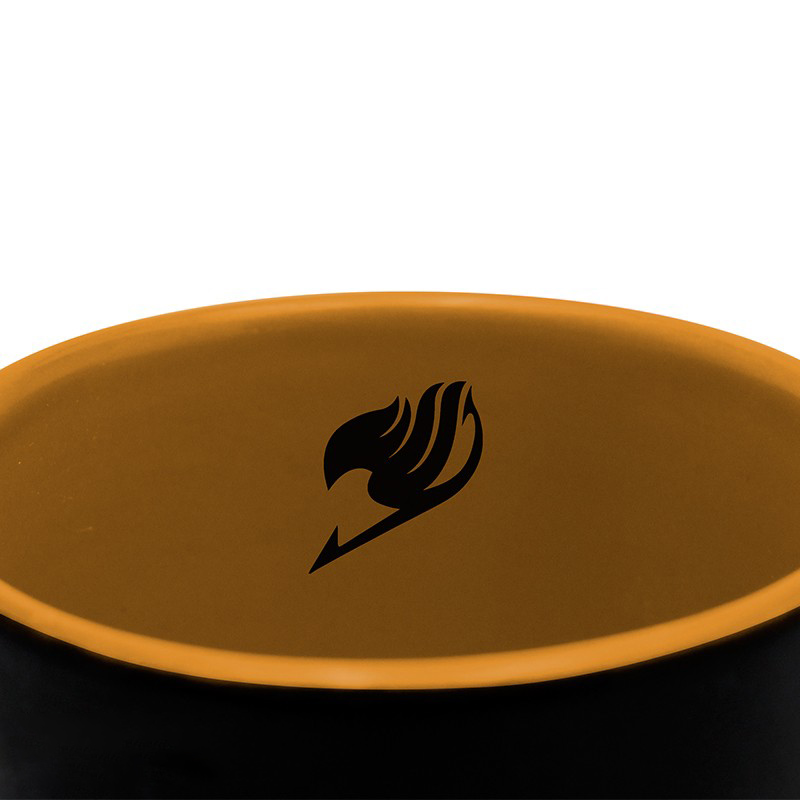 ABYSTYLE Tazza FAIRY TAIL 460ml Con Emblema - Lucy, Natsu - Box In PVC, Adatta A Microonde E Lavastoviglie, Prodotto Ufficiale