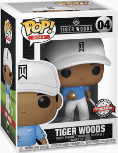 Figurina - Pop! Golf - Tiger Woods - Blue Shirt