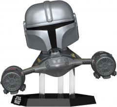 Figurina - Pop! Star Wars: The Mandalorian In N-1 Starfighter (with R5-D4)