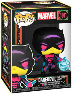 Figurina - Pop! Marvel - Daredevil - Fall From Grace - (Blacklight)