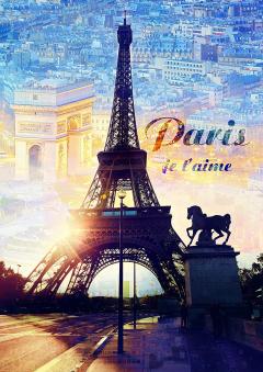 Puzzle 1000 piese - Paris at Dawn