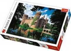 Puzzle 1500 piese - Moyland Castle, North Rhine-Westphalia, Germany
