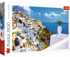 Puzzle 1500 piese - Santorini