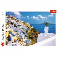 Puzzle 1500 piese - Santorini