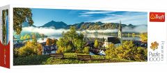 Puzzle 1000 piese - Panorama - Schliersee Lake