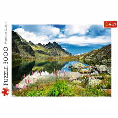 Puzzle 3000 piese - Lac in Muntii Tatra - Slovacia