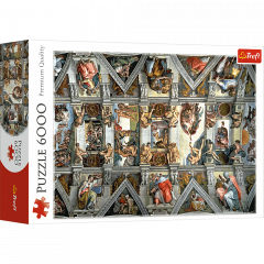 Puzzle 6000 piese - Capela Sixtina