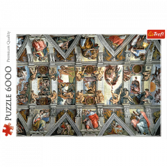 Puzzle 6000 piese - Capela Sixtina