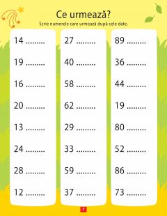 Activitati matematice