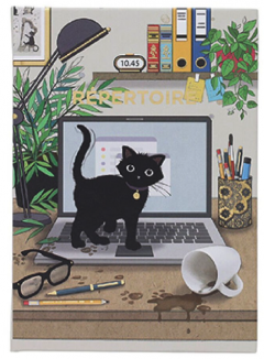 Caiet - Bug Art - Chat Ordi