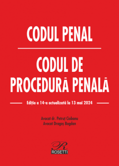 Codul penal. Codul de procedura penala