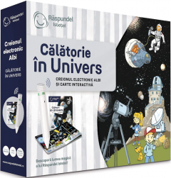 Pachet Raspundel Istetel - Creion electronic Albi + carte Calatorie in Univers