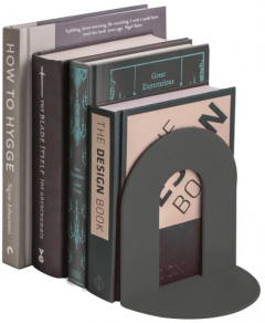 Capat de raft pentru carti - Charcoal