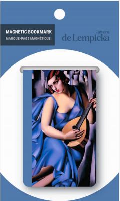 Semn de carte magnetic - Women in art - Tamara de Lempicka