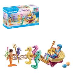 Set figurine - Trasura cu cai de mare