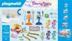 Set figurine - Trasura cu cai de mare