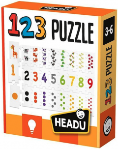 Puzzle - 123 - Sa invatam numerele