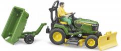 Jucarie - Tractor de gradina John Deere X949, cu figurina 