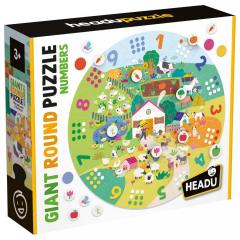 Puzzle rotund - Numere