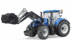 Jucarie - Tractor New Holland T7.315 cu incarcator frontal 