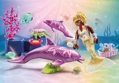 Joc interactiv - Sirena cu delfini