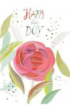 Felicitare - Trandafir - Happy Birthday